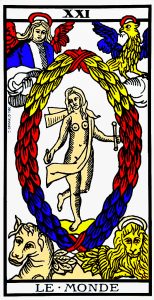 Le Monde, arcane majeur du Tarot de Marseille