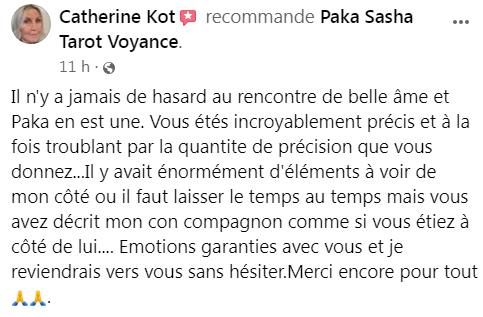 Avis sur la voyance de Paka Sasha