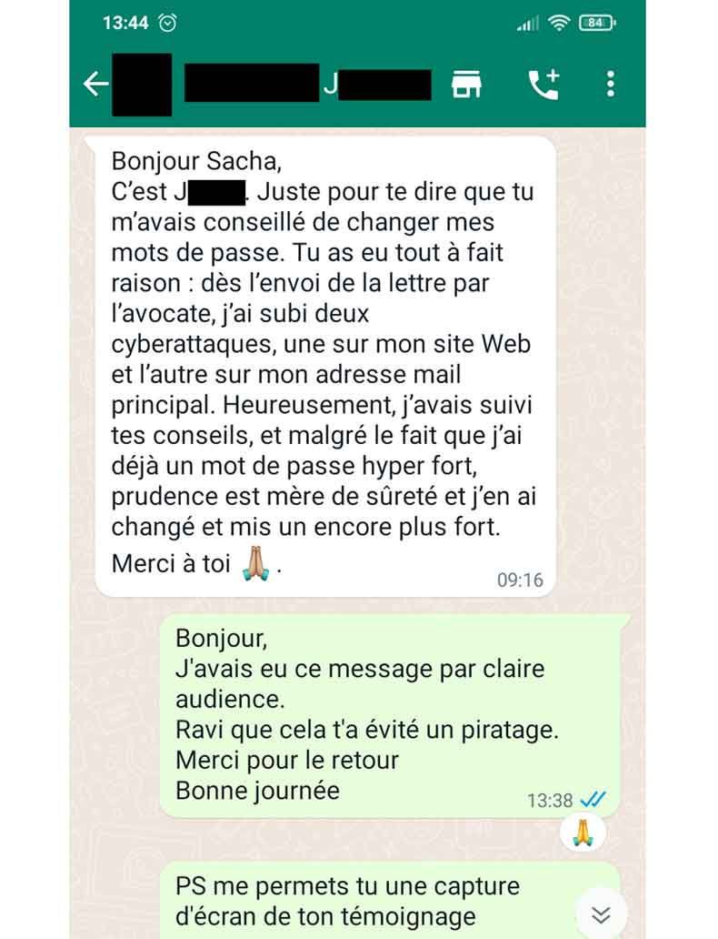 Un message reçu par clairaudience lors d'une séance de voyance