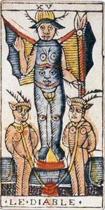 Tarot Jean Dodal Le Diable