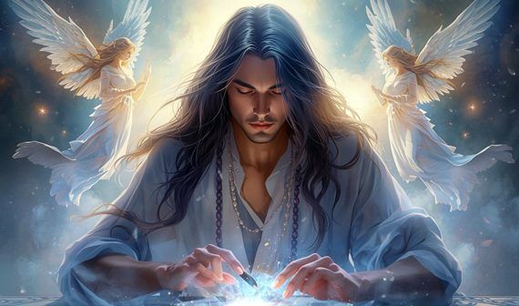 Un Tarologue médium reçoit des messages des esprits