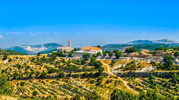Monastère Saint Maron, sanctuaire de Saint Charbel Annaya au Liban